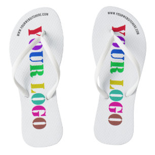Custom Logo Promotional Business Personalised Flip Flops