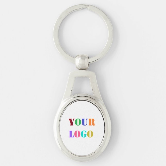 Custom Logo Promotional Business Personalised - Key Ring (Front)