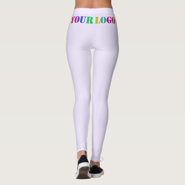 Custom Logo Promotional Business Personalised - Leggings (Back)