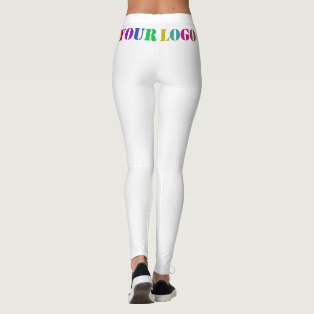 Custom Logo Promotional Business Personalised Leggings (Back)