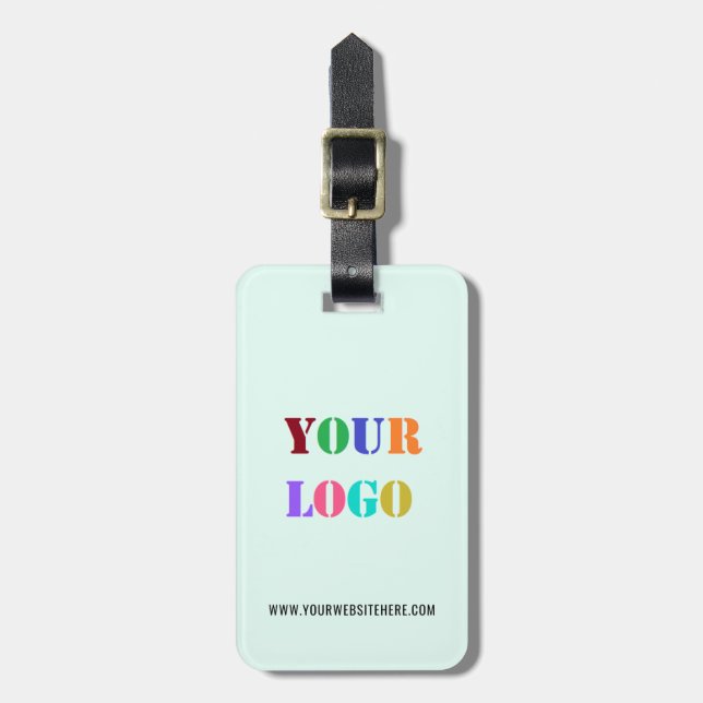 Custom Logo Promotional Business Personalised  Luggage Tag (Front Vertical)