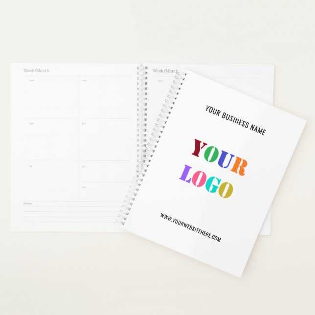 Custom Logo Promotional Business Personalised  Planner (Display)