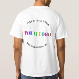 Custom Logo Promotional Business Personalised  T-Shirt