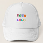 Custom Logo Promotional Business Trucker Hat<br><div class="desc">Custom Logo Photo or Text Promotional Business Personalised  - Add Your Logo / Image or Text / Information - Resize and move elements with customisation tool.</div>
