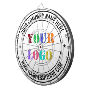 Custom Logo Promotional Dart Board - Custom Colour