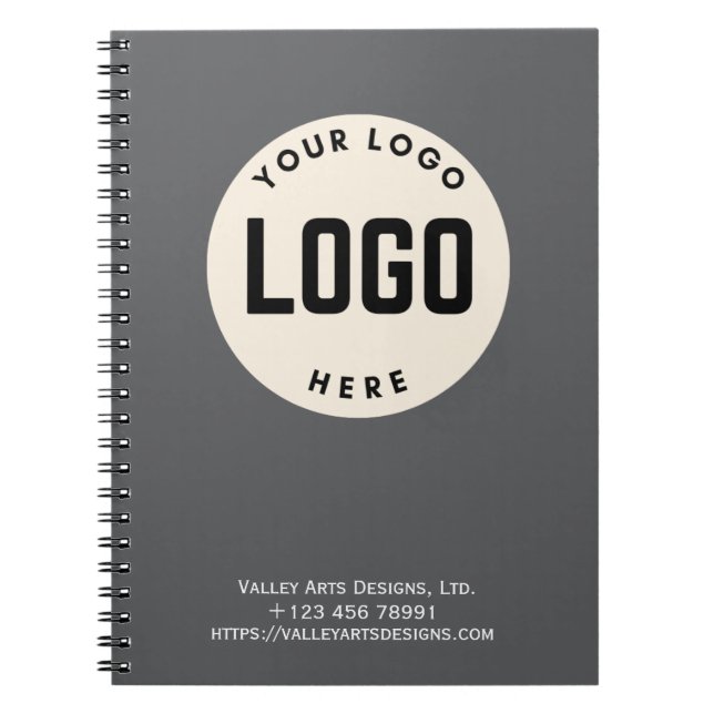 Custom Logo Promotional Notebook (Front)