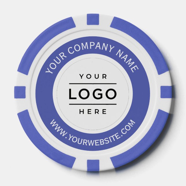 Custom Logo Promotional Poker Chips (Front)