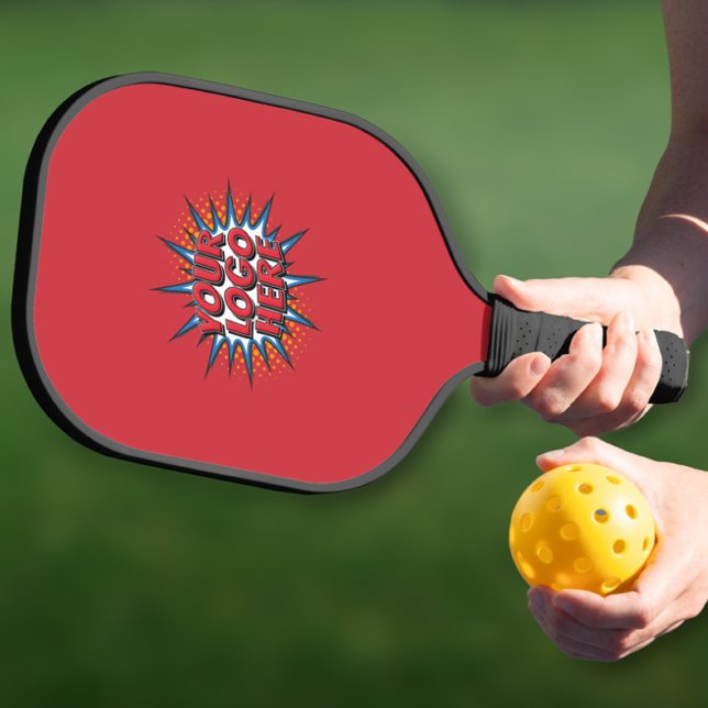 Custom Logo Promotional Red Pickleball Paddle (Creator Uploaded)
