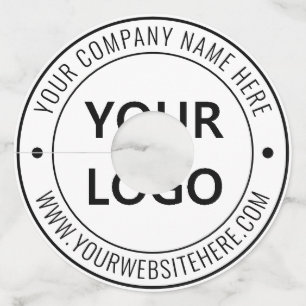Custom Logo Promotional Your Business Personalised Wine Glass Tag