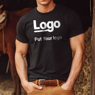 Custom Logo Put Your Logo Design  T-Shirt