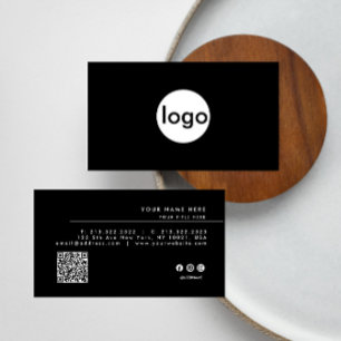  Custom logo QR Code  Business Card