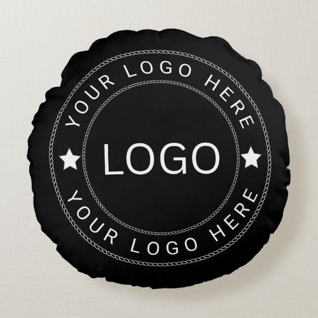 Custom Logo Round Cushion (Front)