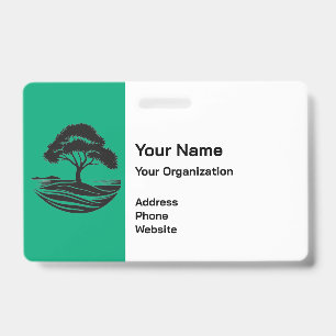Custom Logo Security Badge – Professional ID Badge