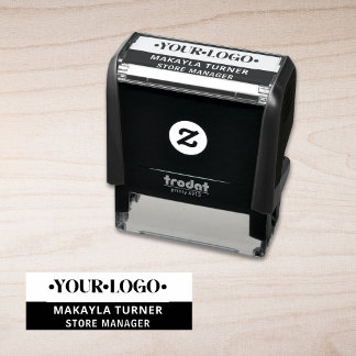 Custom Logo Self-inking Stamp