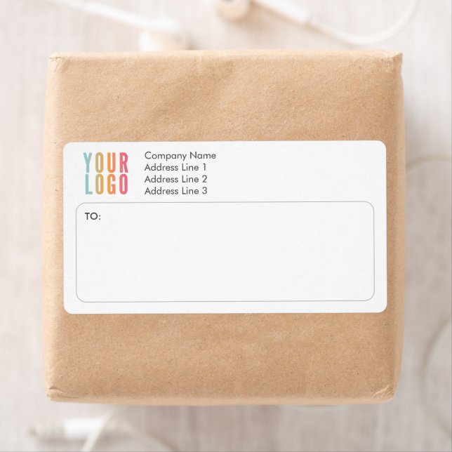 Custom Logo Shipping Labels Return Address (Insitu)