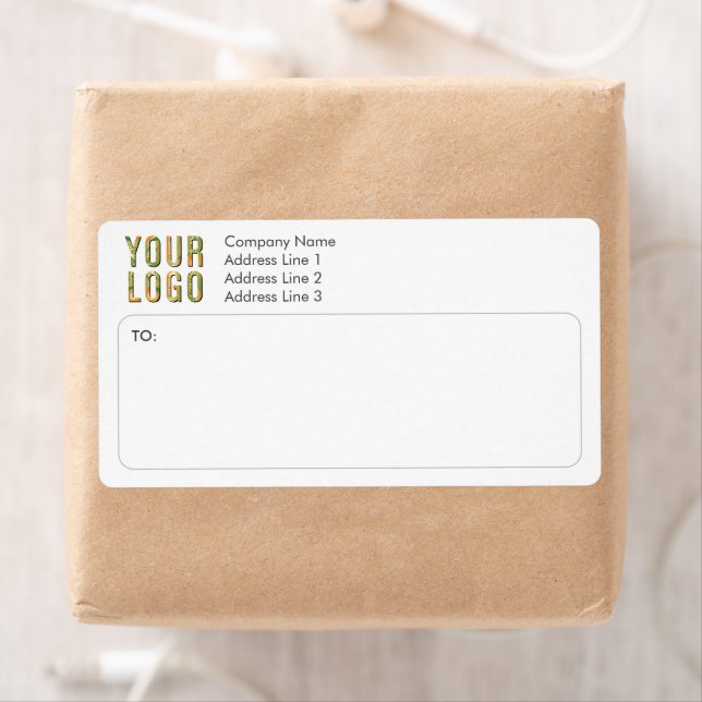 Custom Logo Shipping Labels Return Address (Insitu)