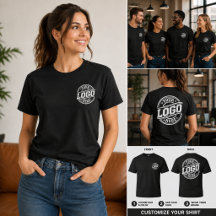 Custom Logo Shirt | Personalised Tee Women