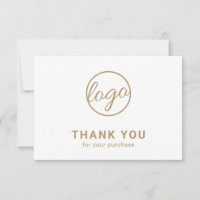Custom Logo Simple Elegant Gold Business