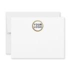 Custom Logo Simple Note Card