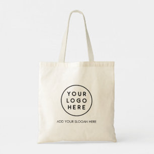 Custom Logo & Slogan  Cotton Tote Bag