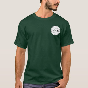 Custom Logo small Business for Employee Branding T-Shirt