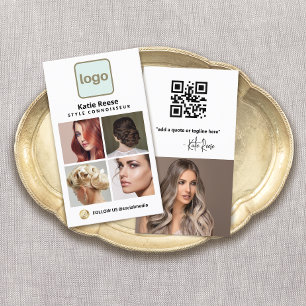 Custom Logo Social Media Photo Card - Instagram