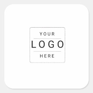 Custom Logo Square Sticker