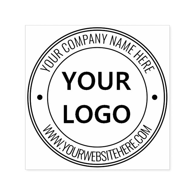 Custom Logo Stamp Your Name Website Professional (Design)
