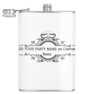 Custom Logo Stemless Wine Flask
