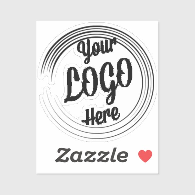 Custom Logo Stickers Personalised Business Logo  (Sheet)