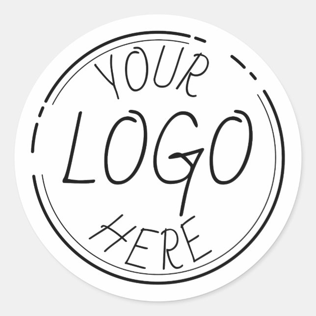 Custom Logo Stickers – Personalized Decals (Front)