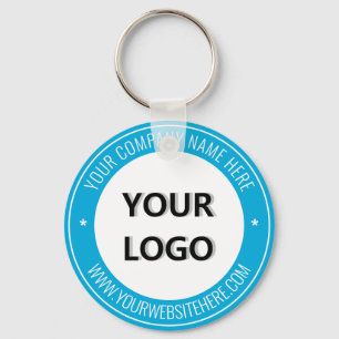 Custom Logo Text and Colours Keychain Promotional