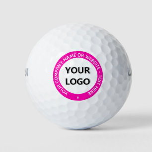 Custom Logo Text and Colours Personalised Golf Bal Balls