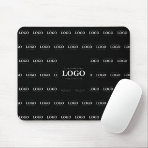 Custom Logo Text Business Company Mouse Mat