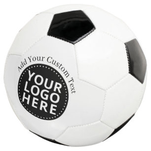 Custom Logo & Text Business Football