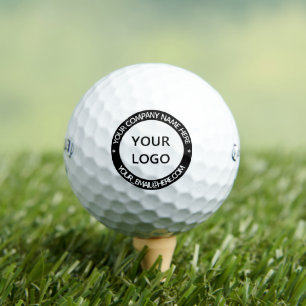 Custom Logo Text Business Promotional Personalised Golf Balls