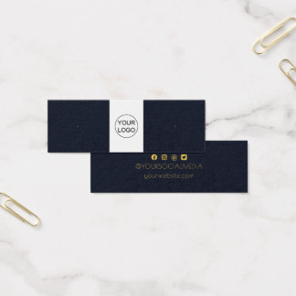 Custom Logo & Text Earring Display Card
