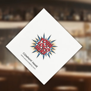 Custom Logo+Text Paper Napkin