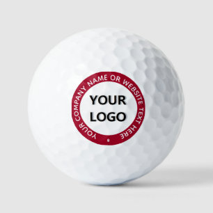 Custom Logo Text Personalised Stamps Golf Balls