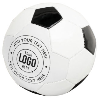 ⚽ Custom Logo & Text Personalised Team Promo Gear Football