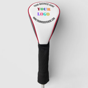 Custom Logo Text Promotional Golf Head Cover Gift