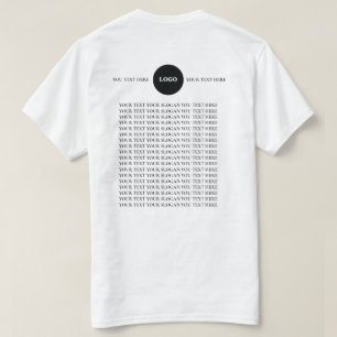 Custom Logo Text T-Shirt