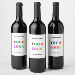 Custom Logo Text Wine Labes Company Promotion Gift Label