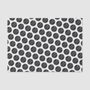 Custom logo tissue paper business packaging