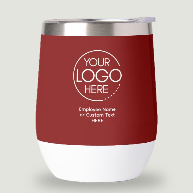 Custom Logo Travel Wine Tumbler with Lid (Creator Uploaded)
