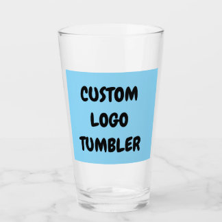 CUSTOM LOGO TUMBLER Glass