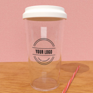 Custom Logo Tumbler with Straw No Minimum