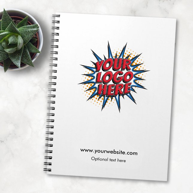 Custom Logo Upload - Create Your Own Business Notebook (Creator Uploaded)