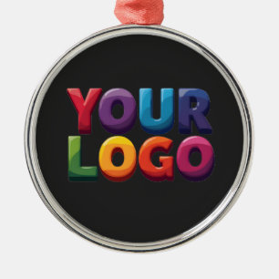Custom Logo Upload Your Logo Business & Brand Metal Tree Decoration