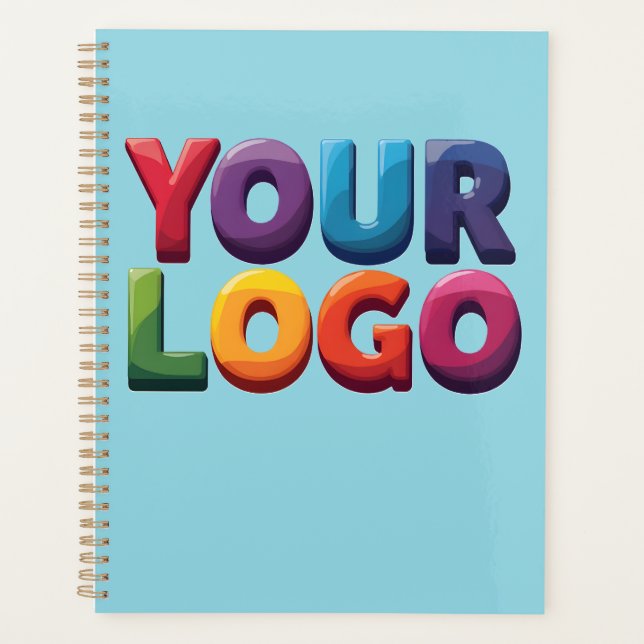 Custom Logo|Upload Your Logo | Business & Brand  Planner (Front)